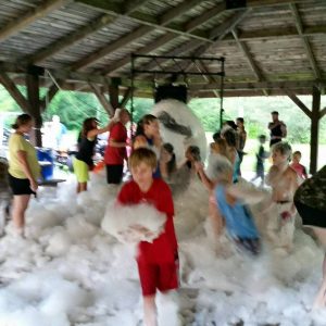 July 21-23 Activities 2017 foam party