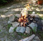 campground rules on campfires