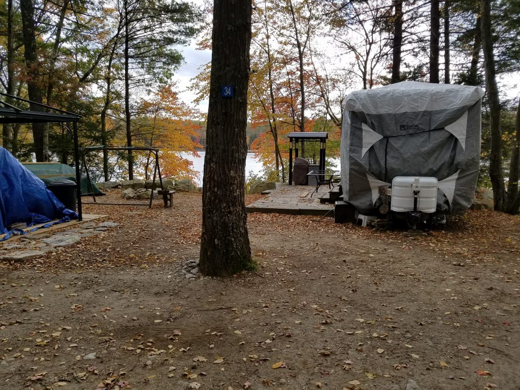 campsites near the lake