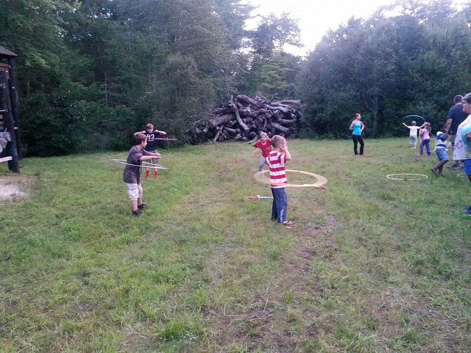 Field Races hula hoops