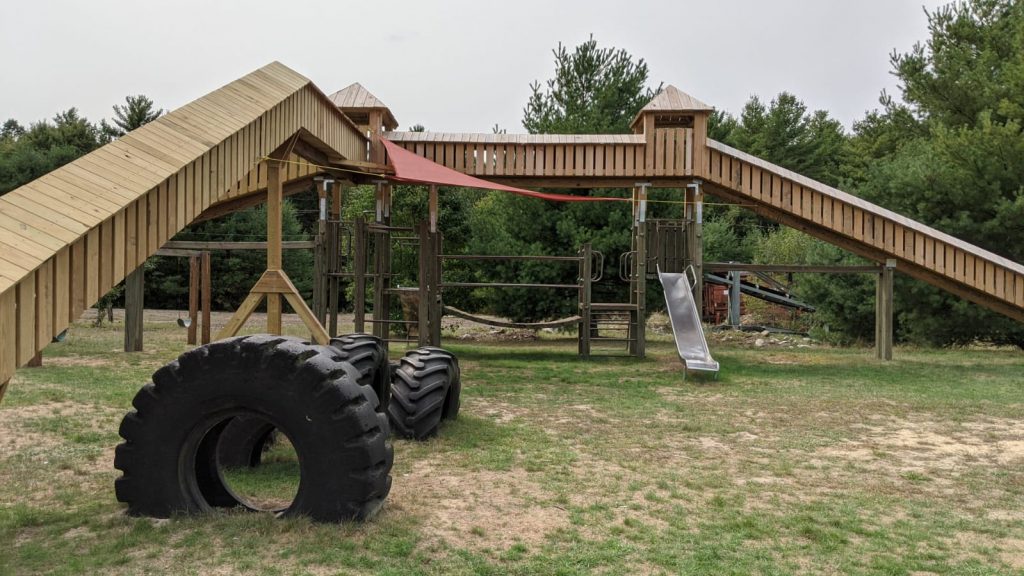 playground near campground office