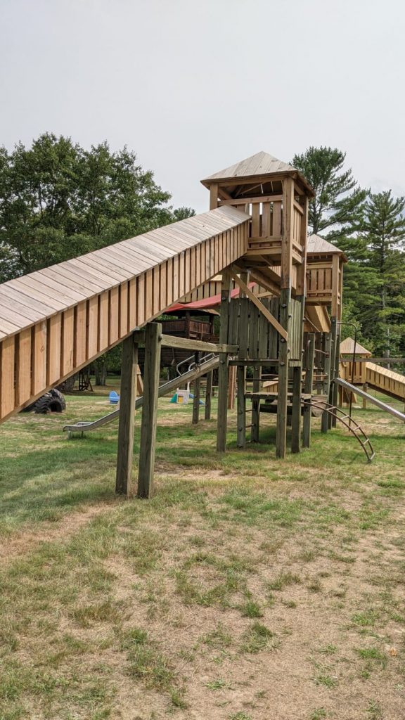 playground climbing construction