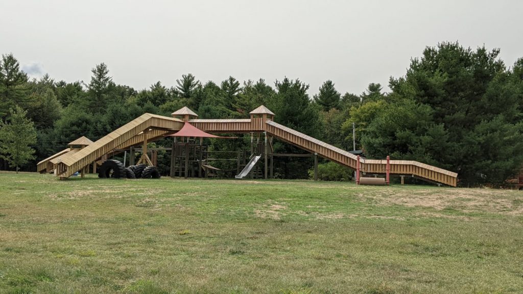 playground near campground office